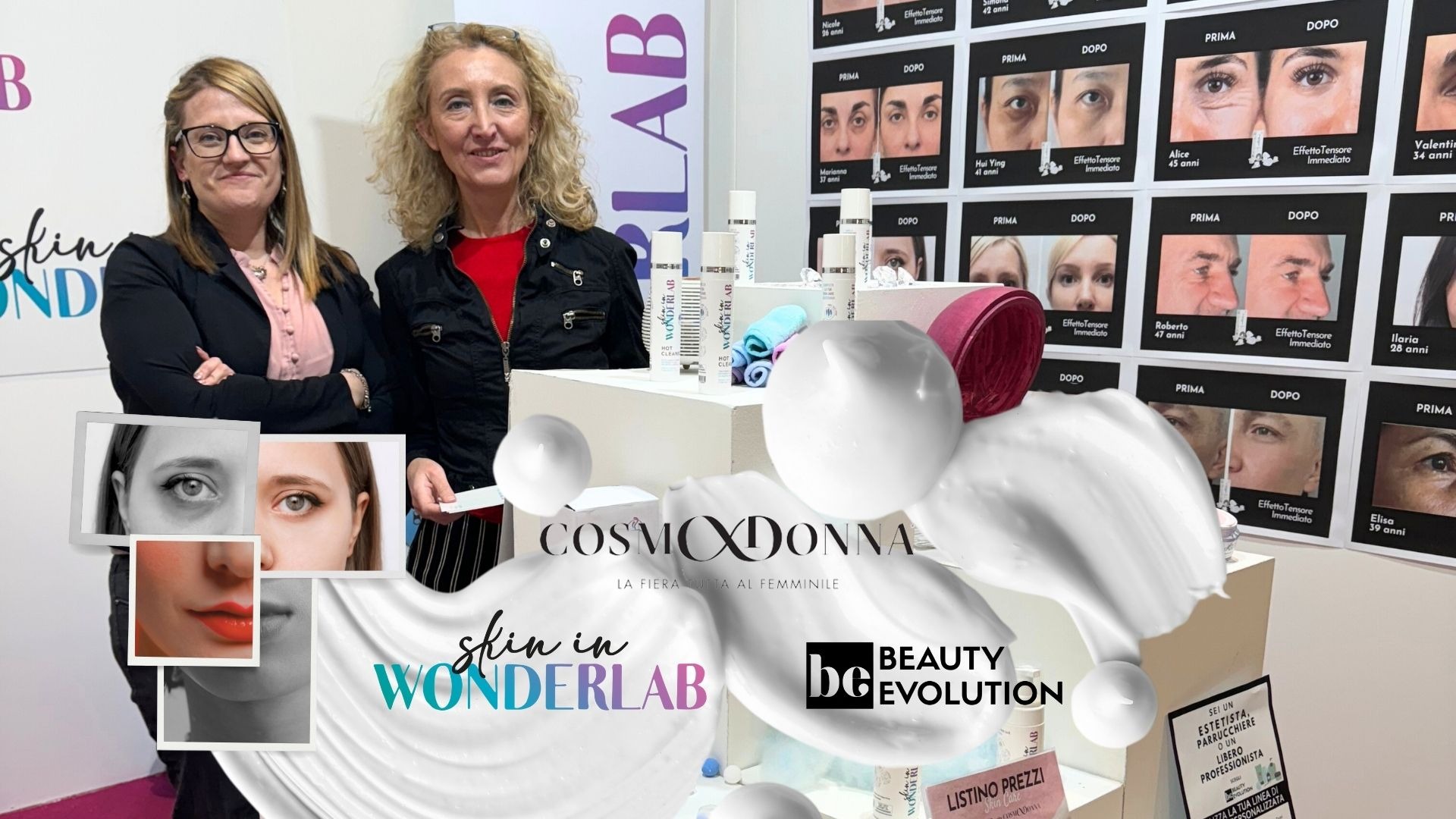 Brescia, 19-22 Aprile 2024 - Beauty Evolution e Skin In Wonderlab brillano alla Fiera Cosmodonna